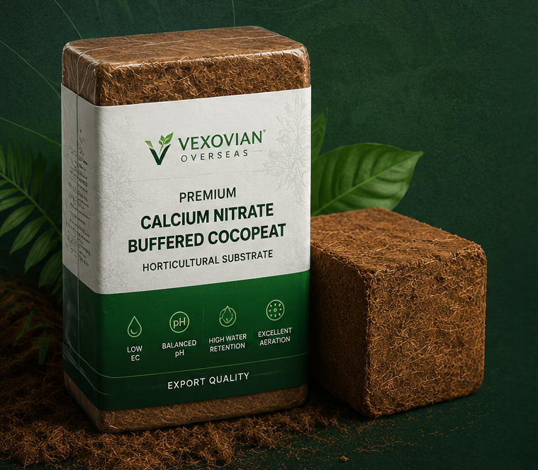Premium Calcium Nitrate Buffered Cocopeat